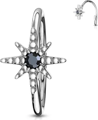 Produktbild von Nasenring Stern Piercing