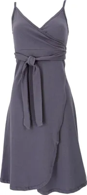 Produktbild von Minikleid aus Baumwolle, Wickelkleid, Sommerkleid - Helles Violett, Damen, Baumwolle(Bio), Größe: L