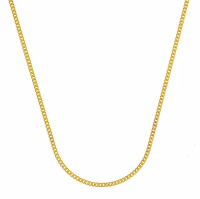 Produktbild von Goldkette Panzerkette Länge 42cm - Breite 1,1mm - 585-14 Karat Gold