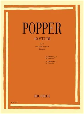 Produktbild von 40 Etüden op.73 für Violoncello