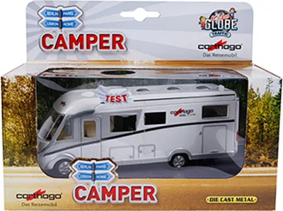 Immagine prodotto di Kids Globe Carthago Camper mit Licht, abnehmbares Dach, Gräße 16x5x6 cm