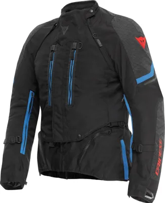Produktbild von Dainese Super Adventure Absoluteshell wasserdichte Motorrad Textiljacke, schwarz/blau, 54