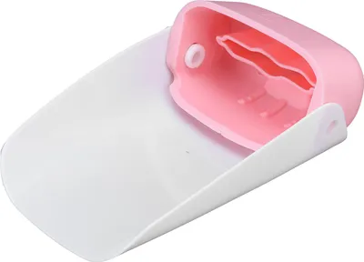 Image de Prolongateur de robinet portable pour le lavage des mains des bébés et des enfants (rose)