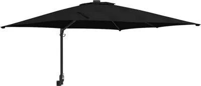 Produktbild von Garten-Sonnenschirm Schwarz 248,5 x 247,5 x 160 cm