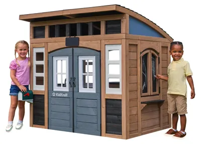 Produktbild von Zwerkules Trolli Kinder Spielhaus für den Garten Holz