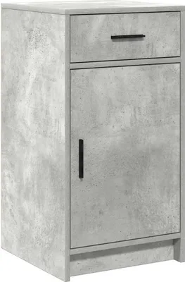 Immagine prodotto di Credenza VidaXL in grigio cemento, 40 x 40,5 x 75 cm, materiale a base di legno