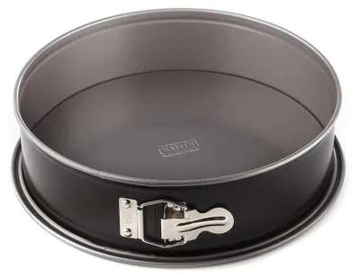 Zdjęcie produktu dla Kaiser 23.0065.9572, Forma do ciasta z klamrą, Okrągły, 3,2 l, Czarny, Stal, 20 cm
