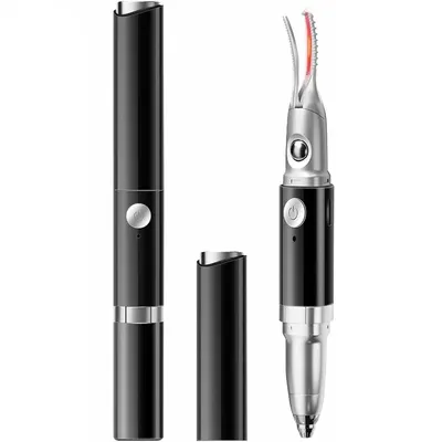 Produktbild von 2-in-1 beheizter Wimpernformer & Augenbrauen-Trimmer, USB wiederaufladbar, 2 Temperaturstufen, Anti-Verbrühung, für langanhaltenden Wimpernschwung