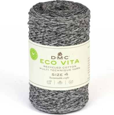 Zdjęcie produktu dla DMC Eco Vita 4 Multico – 80% bawełna z recyklingu i 20% poliester (kolor 122)