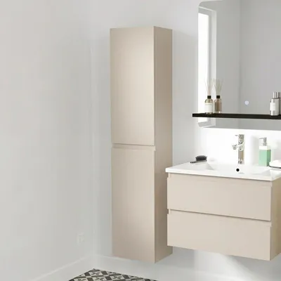 Produktbild von SORRENTO 140 cm wandmontierte Badezimmersäule