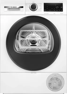 Produktbild von Bosch Serie 6 WQG243C0II Wäschetrockner Freistehend Frontlader 9 kg Weiß