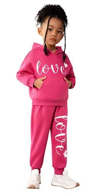 Zdjęcie produktu dla Dres ciemnoróżowy rozmiar 110 - Love