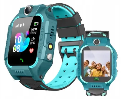 Produktbild von Kinder-Smartwatch GPS SOS, Touchscreen 1,44 Zoll, SMS, Taschenlampe, SIM