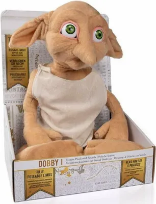 Image de Harry Potter peluche Dobby avec son (30 cm)