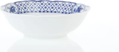 Produktbild von Thun 1794 Kompottschale, Tschechisches Porzellan, Rose, 16 cm, blaues Band, Thun