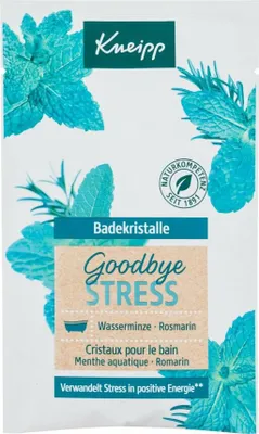 Produktbild von Kneipp Badekristalle Goodbye Stress Wasserminze & Rosmarin ( 60g)