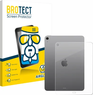Produktbild von BROTECT Schutzglas für Apple iPad Air 11" M3 2025 (Rückseite) Schutzfolie Panzer Folie Glas Display Schutz klar
