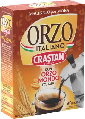 Produktbild von Crastan - Gerste gemahlen, speziell für Moka - 500 g, 1 Einheit, 1