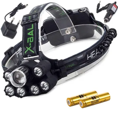 Obrázek produktu pro BAILONG T78 Čelovka 7 LED UV CREE XM-L3-U3, 400 m