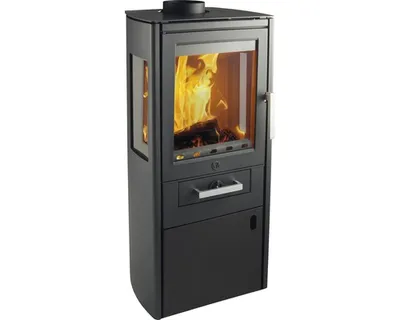 Produktbild von Kaminofen Varde Ovne Bornholm Stahl schwarz 5,5 kW