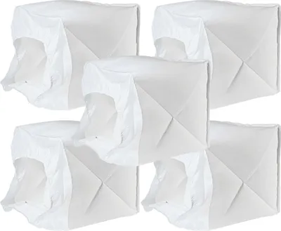 Produktbild von vhbw 5x Membranfilter kompatibel mit Kärcher NT 27/1 ADV, NT 27/1 ME ADV, NT 351 Eco, NT 27/1 Me Advanced Staubsauger - Stofffilter-Set Weiß