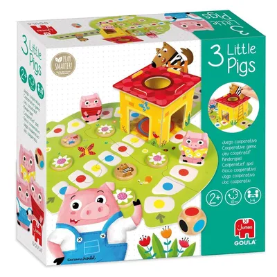 Obrázok produktu pre Drevená hra Diset Goula 3 Little Pig Wood
