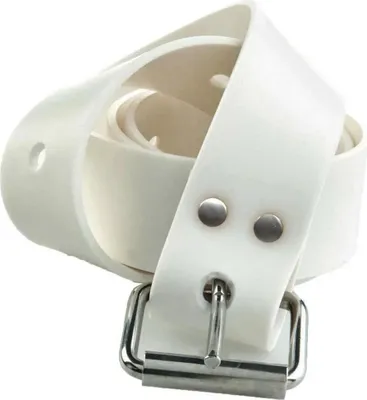 Image de Ceinture C4 Marseillaise blanche  Blanc Taille unique