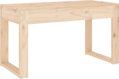 Produktbild von vidaXL Gartenbank 80x38x45 cm Massivholz Kiefer