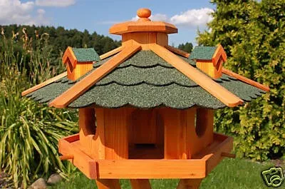 Produktbild von Vogelhaus, Vogelhäuschen mit Bitumschindeln, behandelt