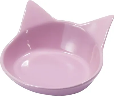 Obrázok produktu pre Keramická miska pre mačky Nobby "Neko" ružová 14,5 x 14 x 6,5 cm / 200 ml
