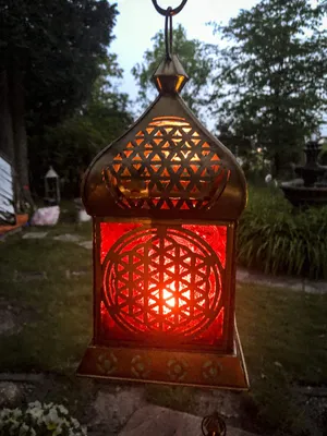 Immagine prodotto di Luce orientale - Fiore della vita oro