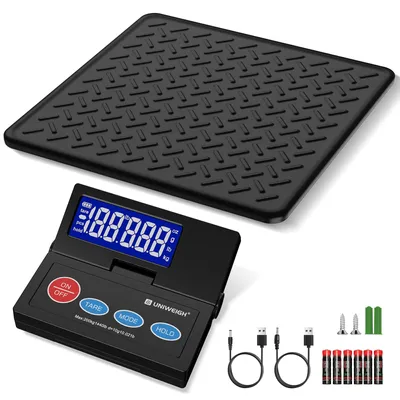 Paketwaage 200 kg, 10 g Genauigkeit, digitale Postwaage