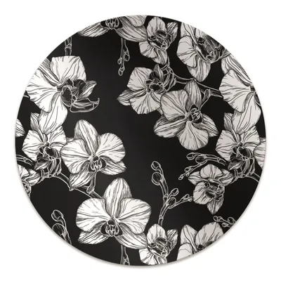 Produktbild von Rundmatte - Stuhlunterlage Bürostuhlunterlage - Rund Ø 100 cm - Bodenmatte - Fußmatte - Blumennegium.
