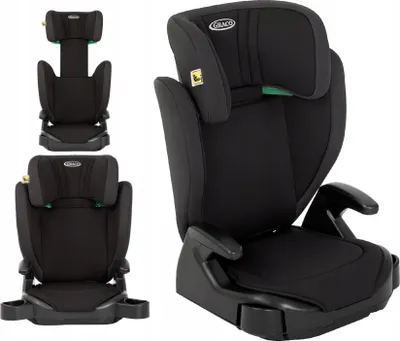 Produktbild von Graco Junior Maxi I-Size Sitz R129 15-36 Kg, 10-Pos. Kopfstütze, Midnight