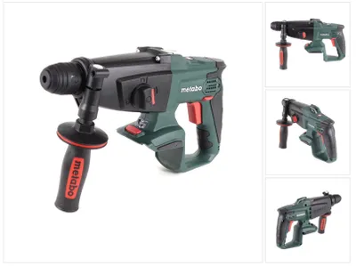 Zdjęcie produktu dla Metabo KHA 18 LTX, Czarny, Zielony, Czerwony, 2,4 cm, 1100 RPM, 2,2 J, 4000 bpm, 1,3 cm