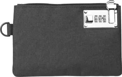 Produktbild von INF Sicherheitsbrieftasche aus Oxford-Stoff mit Passwortschloss Schwarz