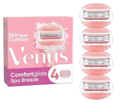 Produktbild von Gillette Venus Comfortglide Spa Breeze Klingen 4er