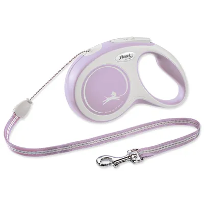 Produktbild von Flexi New Comfort S Cord 8 m, Hund, Rückziehbare Leine, Pink, Kabel/Schnur, 12 kg, Einfarbig