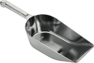 Obrázek produktu pro Hliníková odměrka 650 ml, bez obsahu zinku, stříbrná barva, objem 575 g