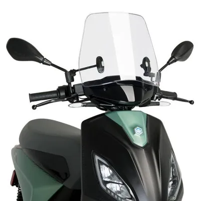 Produktbild von PUIG 21187W Rollerscheibe Trafic passend fuer PIAGGIO 1 Transparent
