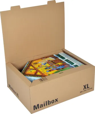Produktbild von Colompac - Colompac Versandkarton extra groß, ft 46 x 33,5 x 17,5 cm, braun