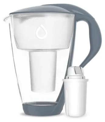 Zdjęcie produktu dla Szklany Dzbanek Filtrujący Dafi CRYSTAL LED 2 l Stalowy Wkład Classic
