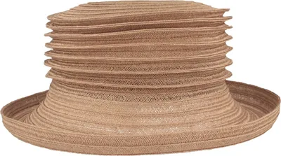 Produktbild von Mayser knautschbarer & faltbarer Bortenhut Bella aus Hanf, beige, Gr. Einheitsgröße