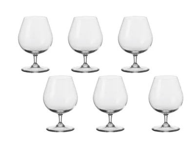 Produktbild von LEONARDO Ciao+, Cognacglas, Glas, Transparent, 6 Stück(e)