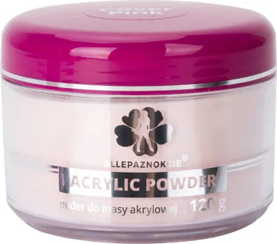 Produktbild von Acrylpulver für Nägel Allepaznokcie Cover Pink 120 g Nr. 7