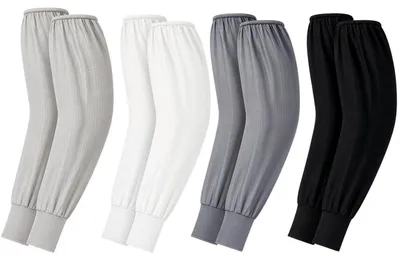 Produktbild von 4 Paar Armstulpen UV Schutz Sommer Kühlend UPF 50+ Atmungsaktiv Eissilk Unisex