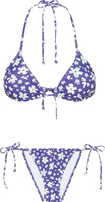 Produktbild von LSCN by Lascana Triangel-Bikini Cecily violett bedruckt Größe 40 Cup A/B