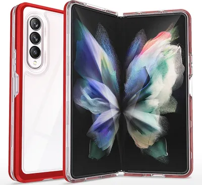 Obrázek produktu pro Samsung Galaxy Z Fold4 5G 360 stupňů Akryl + PC + TPU kryt Pouzdra na telefony