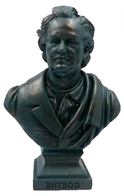 Produktbild von Kleine Bronze Büste Johann Wolfgang Goethe