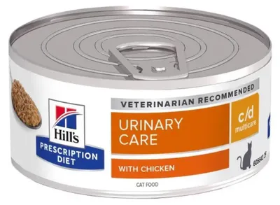 Image de HILL'S Feline c/d Urinary Care Stew with Chicken - nourriture humide pour chats - 82 g